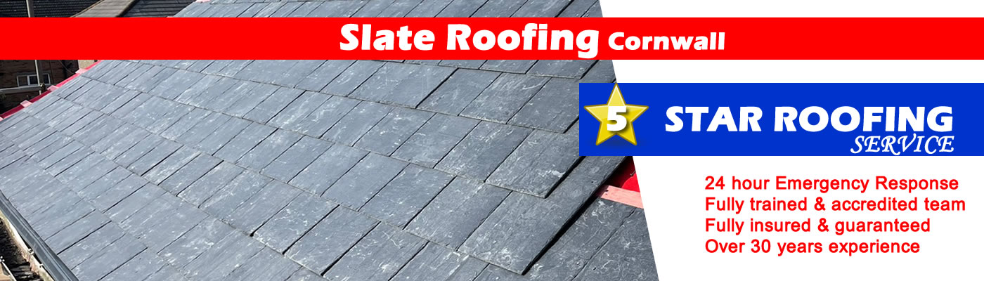 Slate roof repair Cornwall 